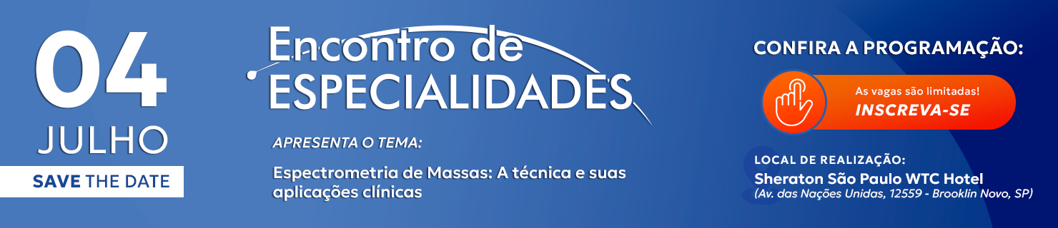 SP - EEM - Espectrometria de Massas: a técnica e suas aplicações clínicas
